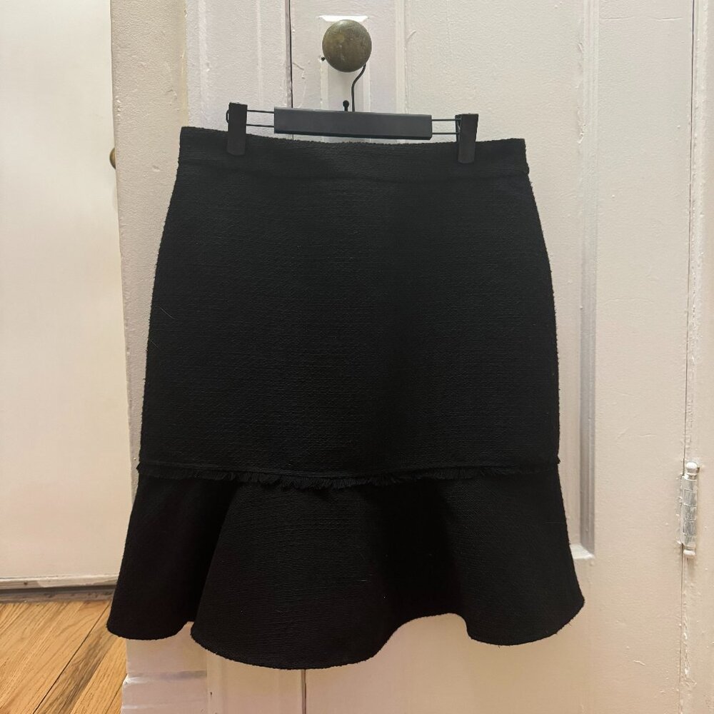 Karl Lagerfeld Boucle Fluted Skirt (M)